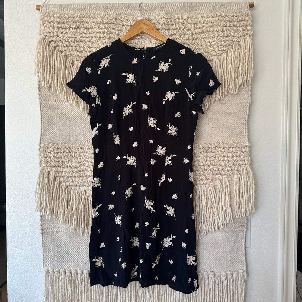 Something Navy Easy Flirty Mini Dress NEW